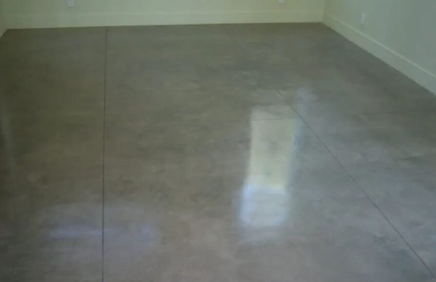 polished concrete flooring