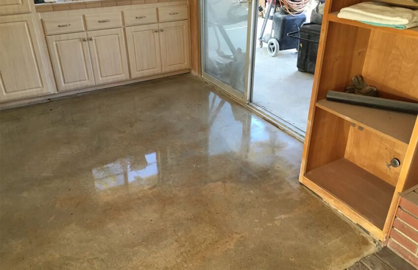 polished concrete flooring in orange county