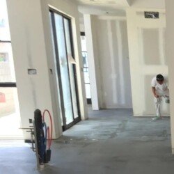 stained polished concrete flooring