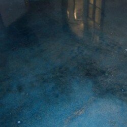 stained polished concrete flooring