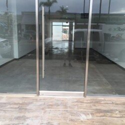 stained polished concrete flooring